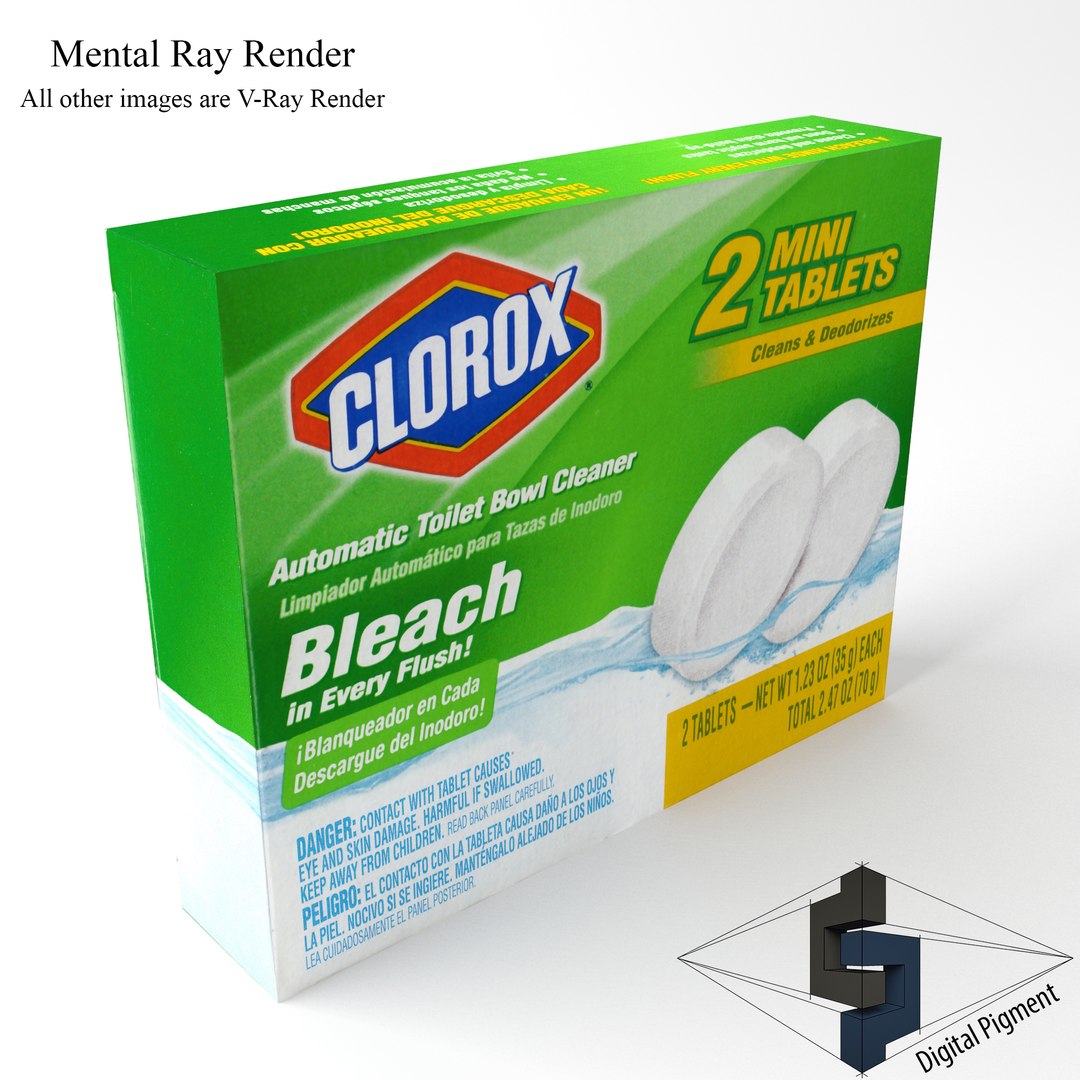 Clorox Toilet Bowl Cleaner 3d Max