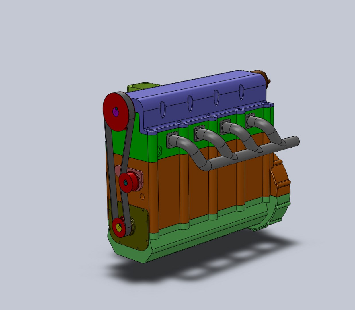3ds Internal Combustion Engine Solidworks