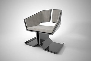 3D model furnishings furniture chair