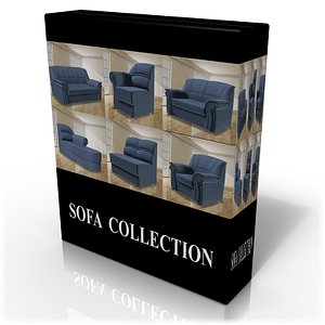 sofa seat 3d model