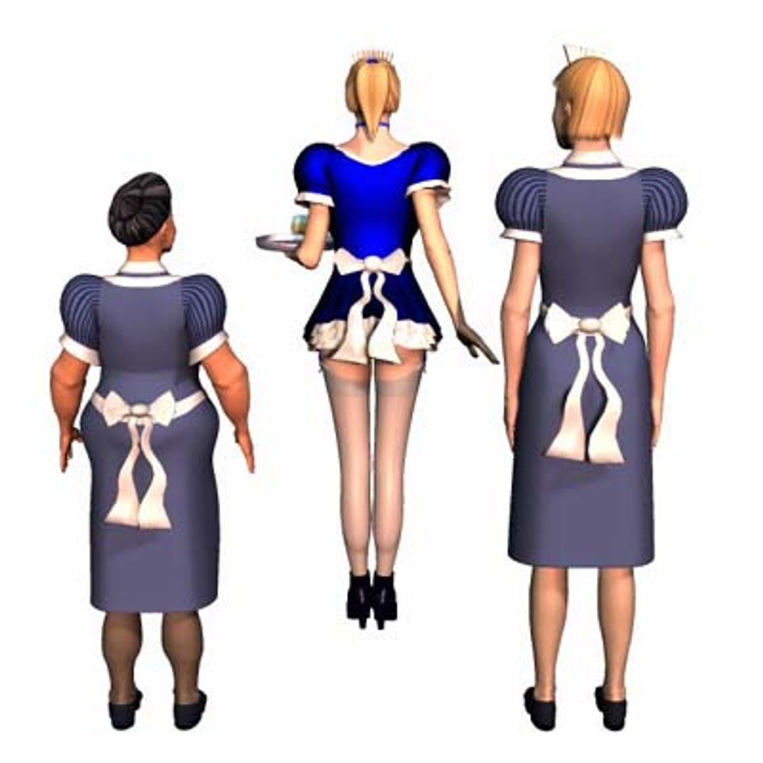 french maid housekeeper 3d model https://p.turbosquid.com/ts-thumb/UL/owT0FV/V1gOORNC/3maidsrender4_400/jpg/996406612/1920x1080/fit_q87/e0b43deb9d5da800bf3cdf553681378ede7731b5/3maidsrender4_400.jpg