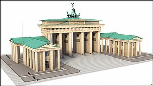 3D berlin gate