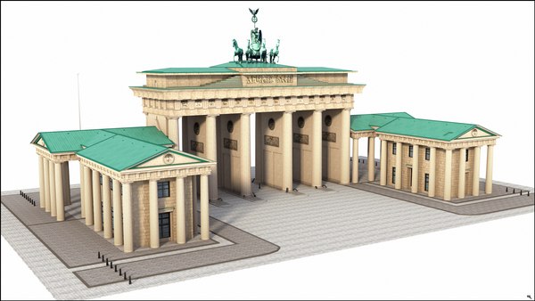 3D berlin gate