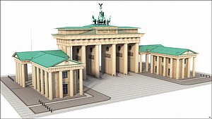 Brandenburg Gate, Berlin.