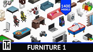 Furniture 1 3D model