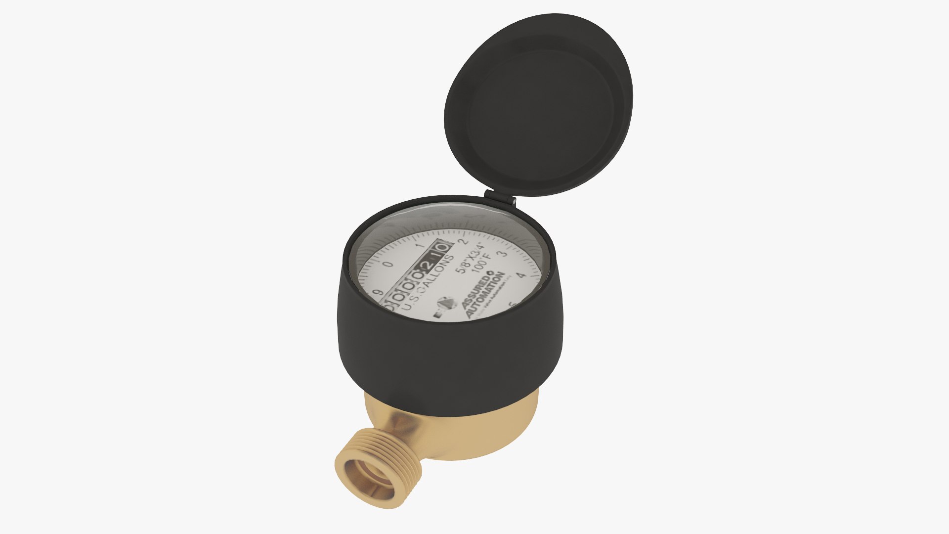 Water Meter Collection 3D Model - TurboSquid 2008334
