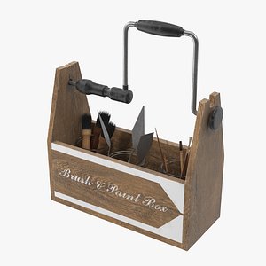 Paint Brush Organizer