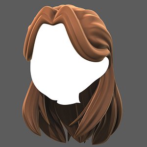 3D Base Hair for girl V58