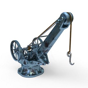 Harbor Crane 3D model
