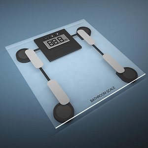3d bathroom scale