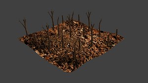 forest 3d obj