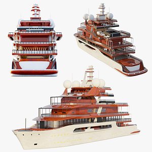 3D Explorer Class Mega Yacht