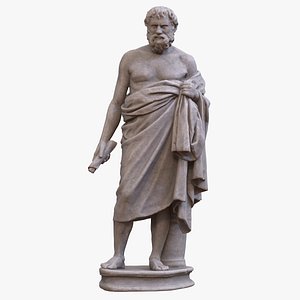 Philosopher Statue v1 model