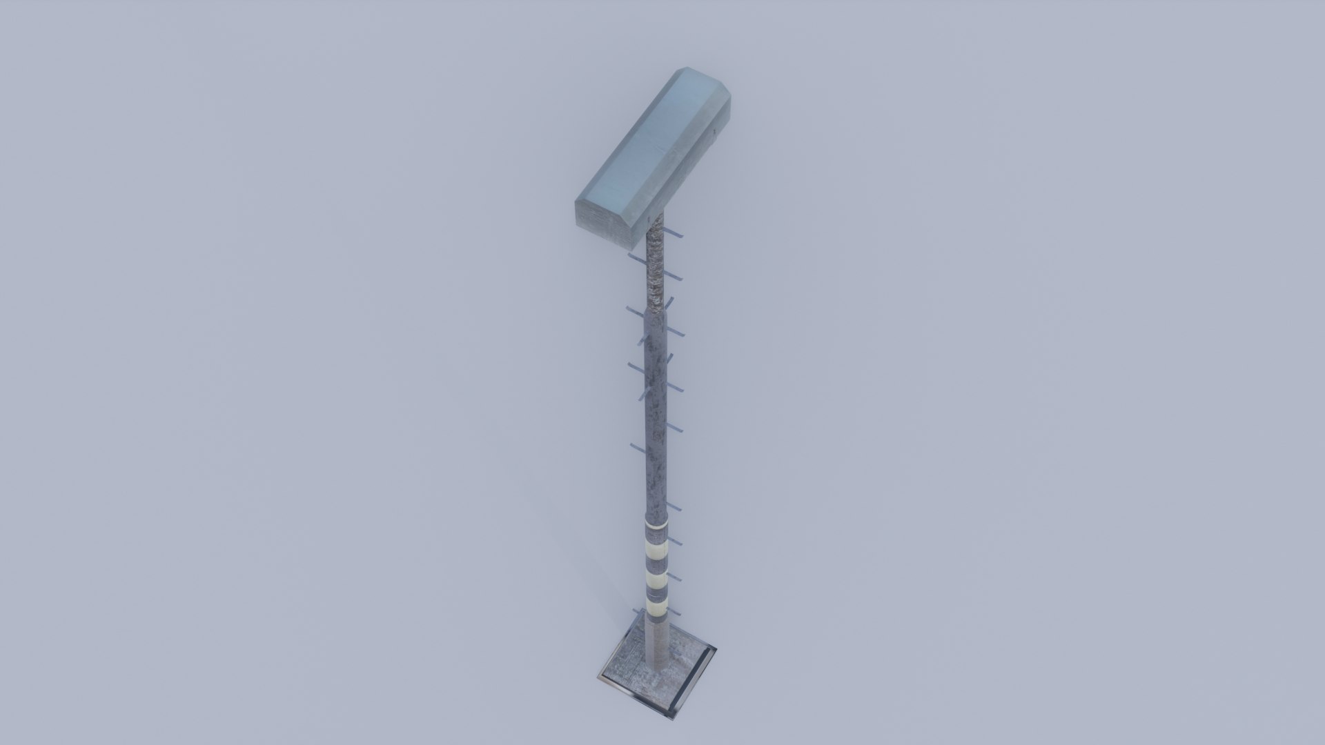 Railway Lamp Post Model - TurboSquid 2456639