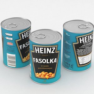 3D heinz bean model