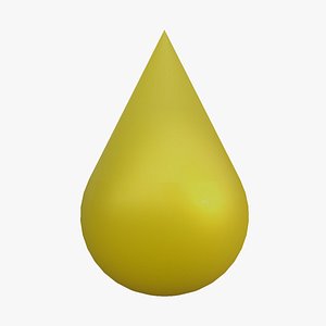 3D model Gold Drop