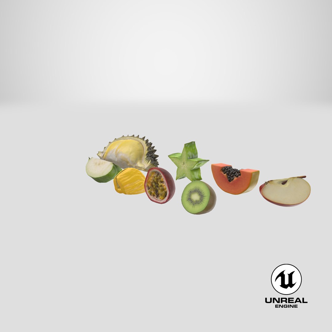 3D Fruit Slice Collection 4 model https://p.turbosquid.com/ts-thumb/UM/QjZhxg/eI/stemcell_unreal_render/png/1630130273/1920x1080/fit_q87/a2ef52fdf2f904359826124a9f0e0cfec1a5433e/stemcell_unreal_render.jpg