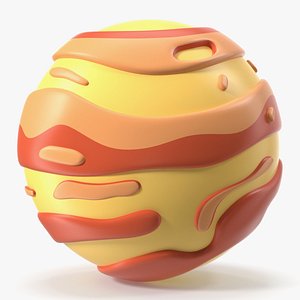Cartoon Planet Venus