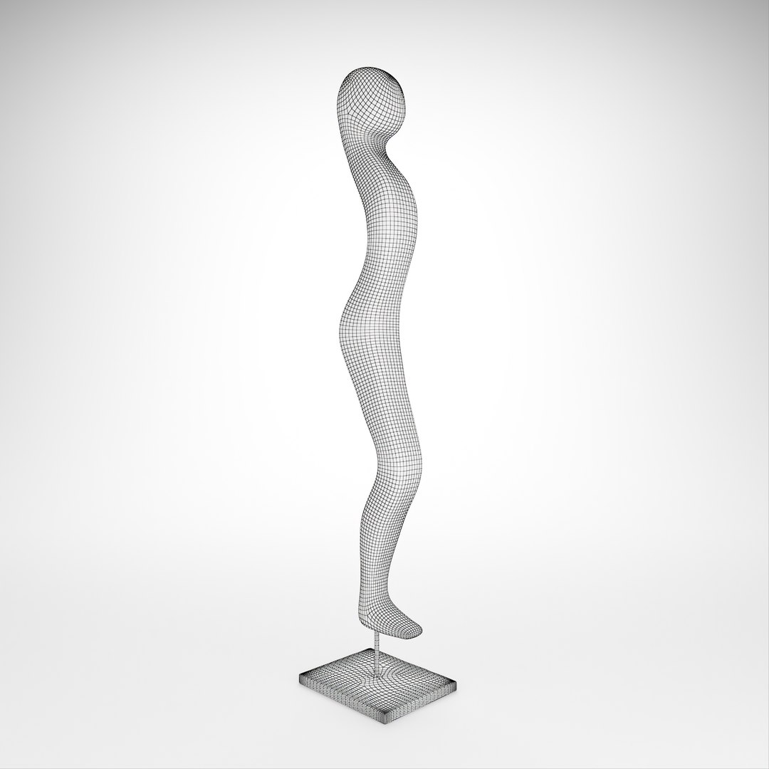 Abstract Woman Body Sculpture Real Size 3D TurboSquid 2016705