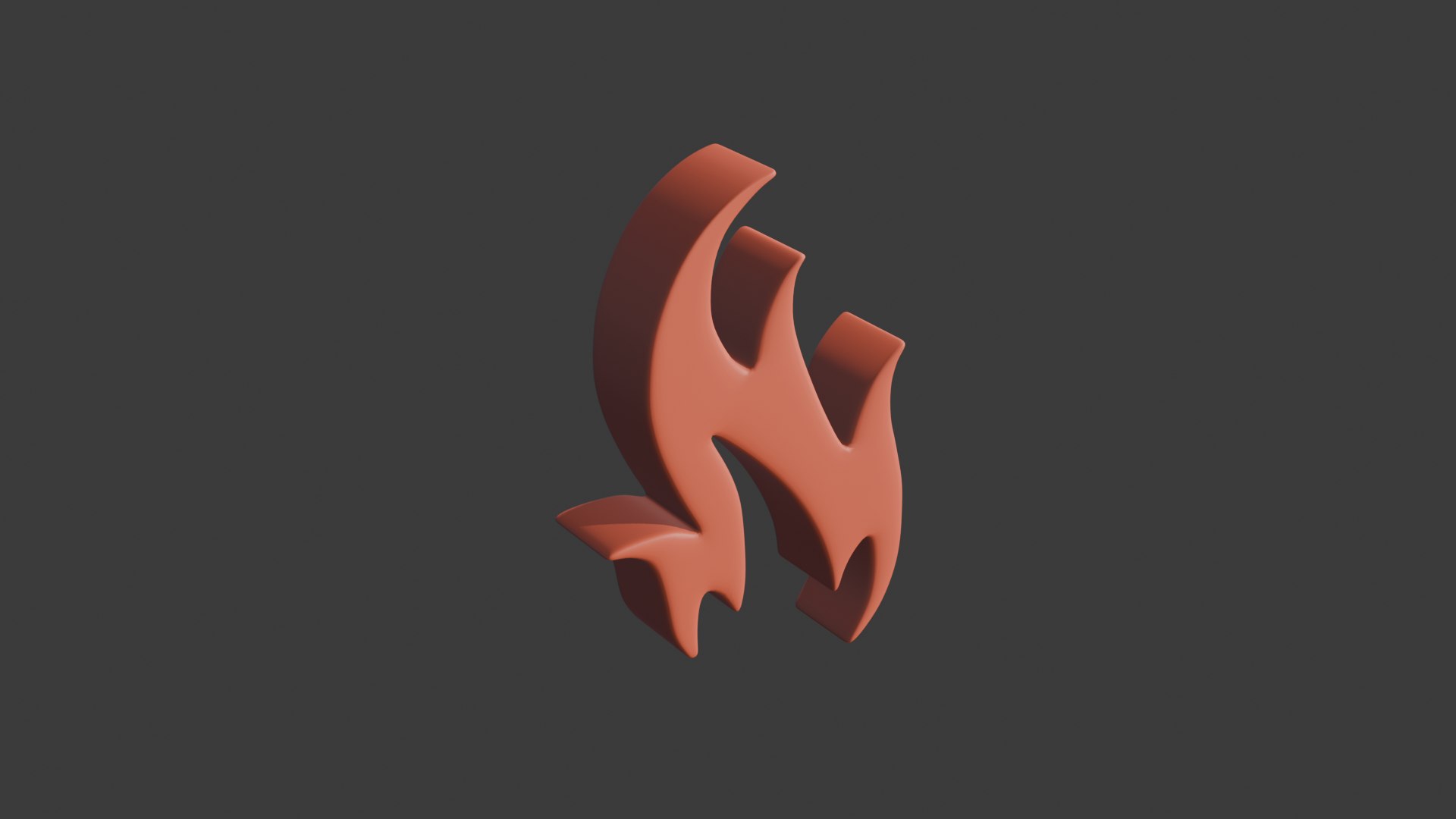 Fire Icon 16 3D Model - TurboSquid 2470526