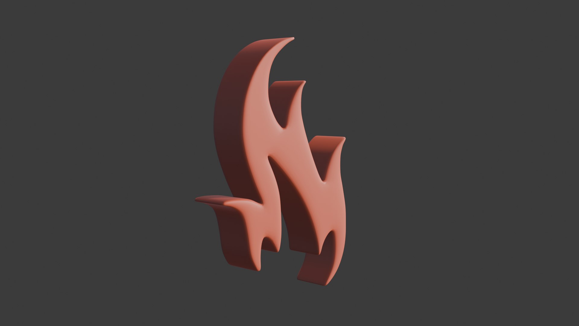 Fire Icon 16 3D Model - TurboSquid 2470526