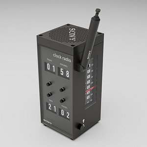 clock radio Sony