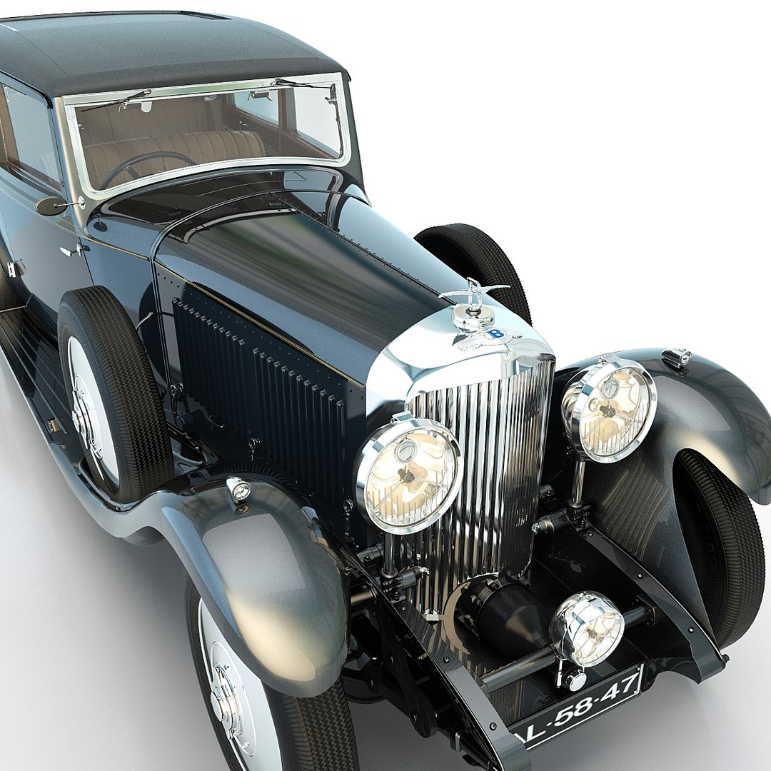 bentley 8 litre 1931 3d model