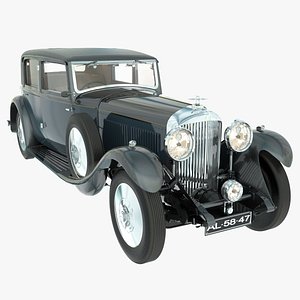 bentley 8 litre 1931 3d model