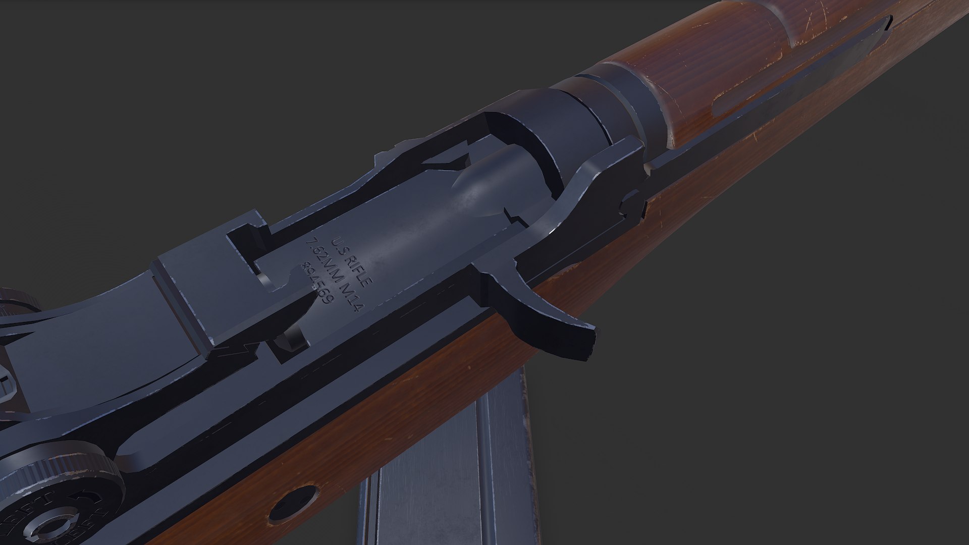 M14 American Battle Rifle Low-poly PBR 3D model https://p.turbosquid.com/ts-thumb/UM/hp2aez/5v/screenshot013/png/1783739001/1920x1080/fit_q87/b3664cf5f8802559df05bf1067dc250ea013897d/screenshot013.jpg