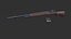 M14 American Battle Rifle Low-poly PBR
