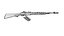 M14 American Battle Rifle Low-poly PBR