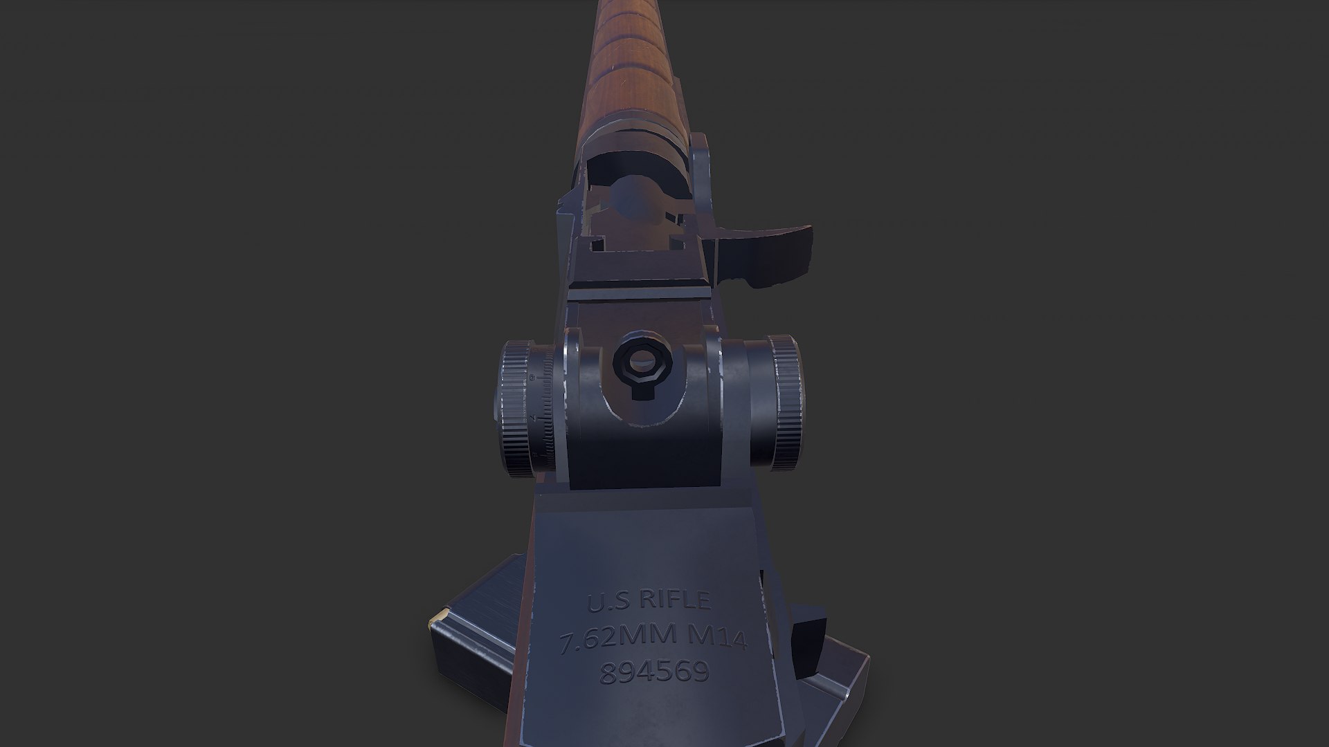 M14 American Battle Rifle Low-poly PBR 3D model https://p.turbosquid.com/ts-thumb/UM/hp2aez/SJ/screenshot010/png/1783738998/1920x1080/fit_q87/50b494b17ee2534cde4c128690f90e42abdbbea7/screenshot010.jpg