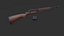 M14 American Battle Rifle Low-poly PBR