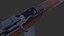 M14 American Battle Rifle Low-poly PBR
