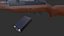 M14 American Battle Rifle Low-poly PBR