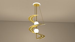 3D Chandelier model