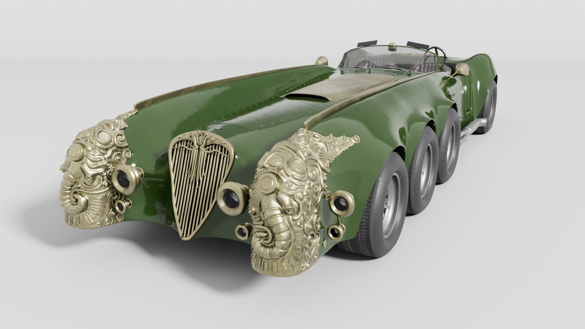3D Fantasy Car - CAPTAIN NEMOS NAUTILUS - TurboSquid 2377356
