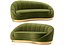 Shelly Velvet Chaise Meridian Furniture