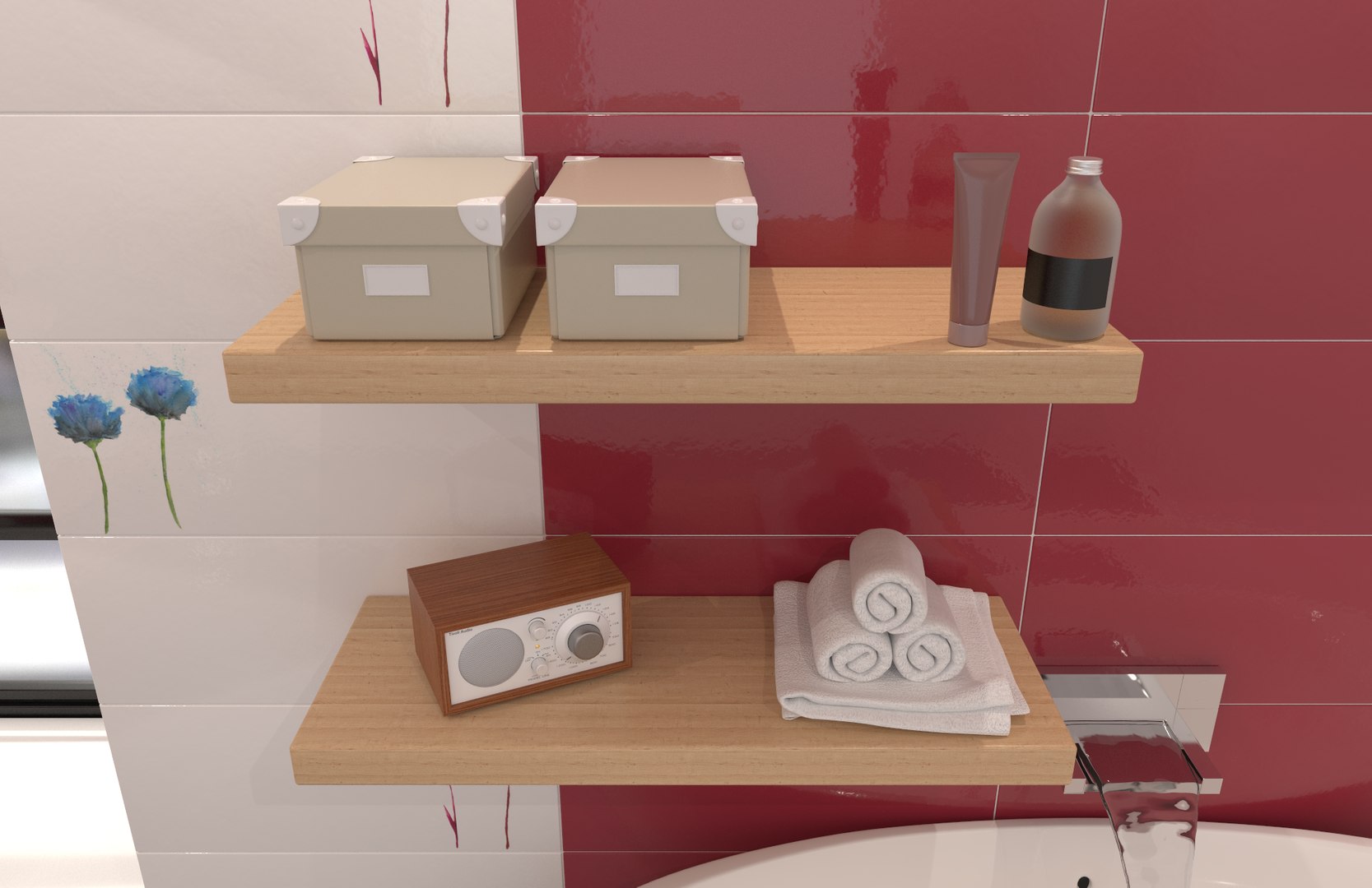 Bathroom Ceramic Modern 3d Max