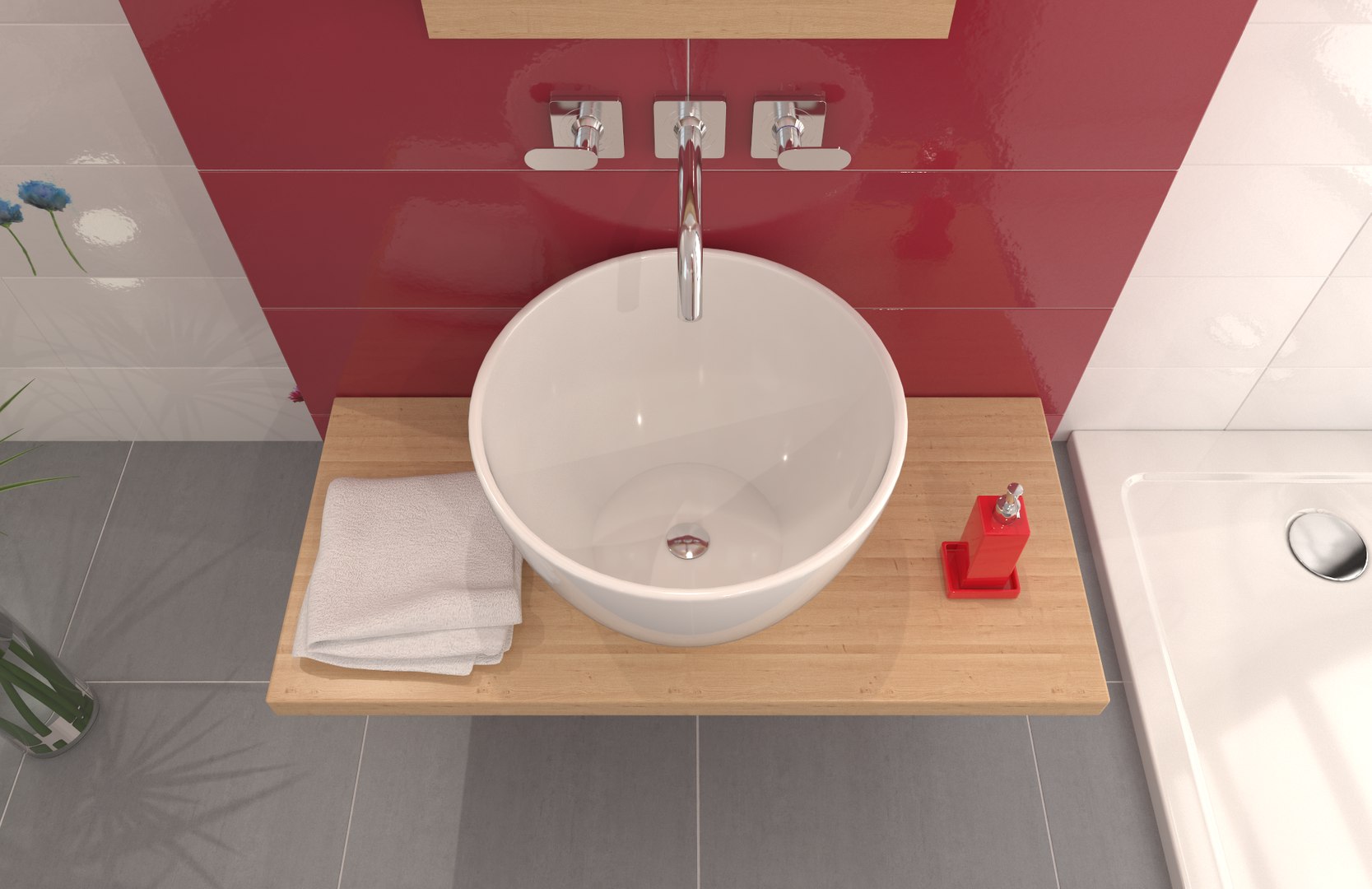 Bathroom Ceramic Modern 3d Max