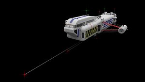 passanger freighter 3d 3ds