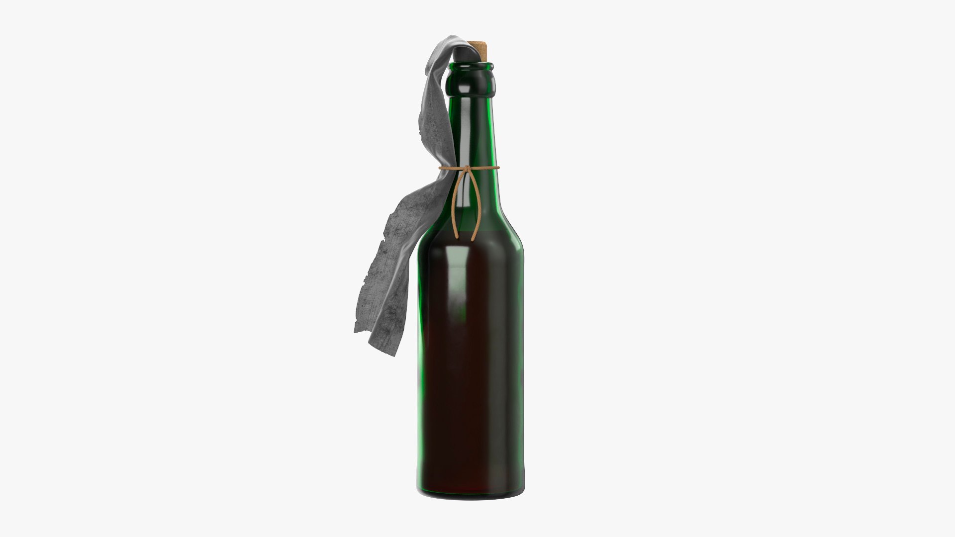 Bottle Bomb 3D model preview