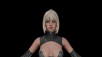 Ida Fully Rigged 3D Female Character Blender