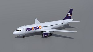 Airbus A320 Air Cairo 3D