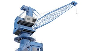 Dock Crane 3D model