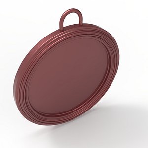 3D model Pendant-Medallion-4-Blank