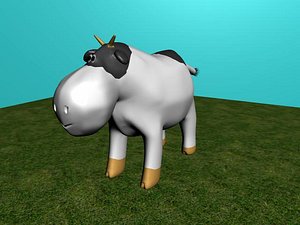 free ma mode cartoon cow