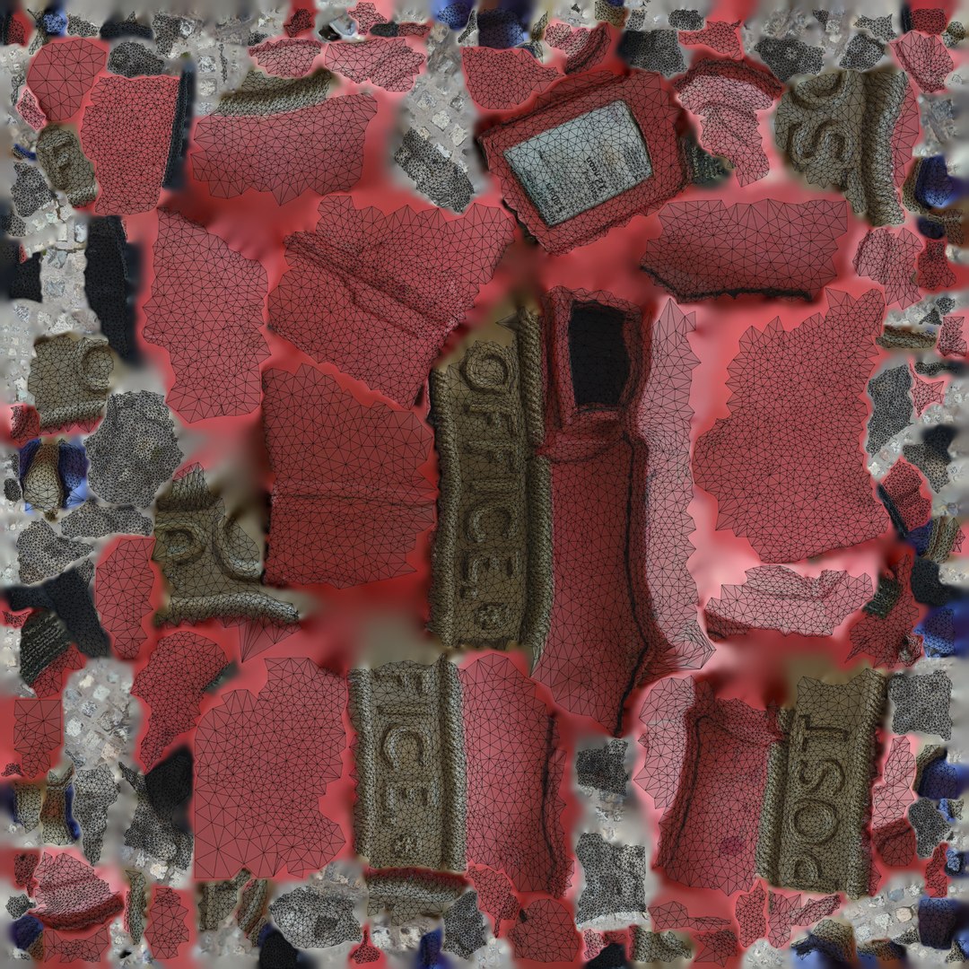 3D Albert Dock Post Box - TurboSquid 2009605