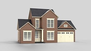 3D Neighborhood House 01T4