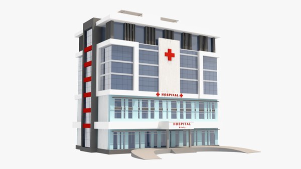 3D model Hospital - TurboSquid 1718655